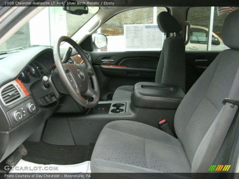 Silver Birch Metallic / Ebony 2008 Chevrolet Avalanche LT 4x4