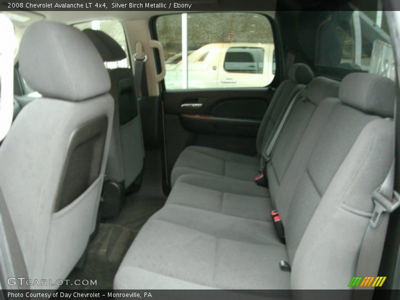 Silver Birch Metallic / Ebony 2008 Chevrolet Avalanche LT 4x4