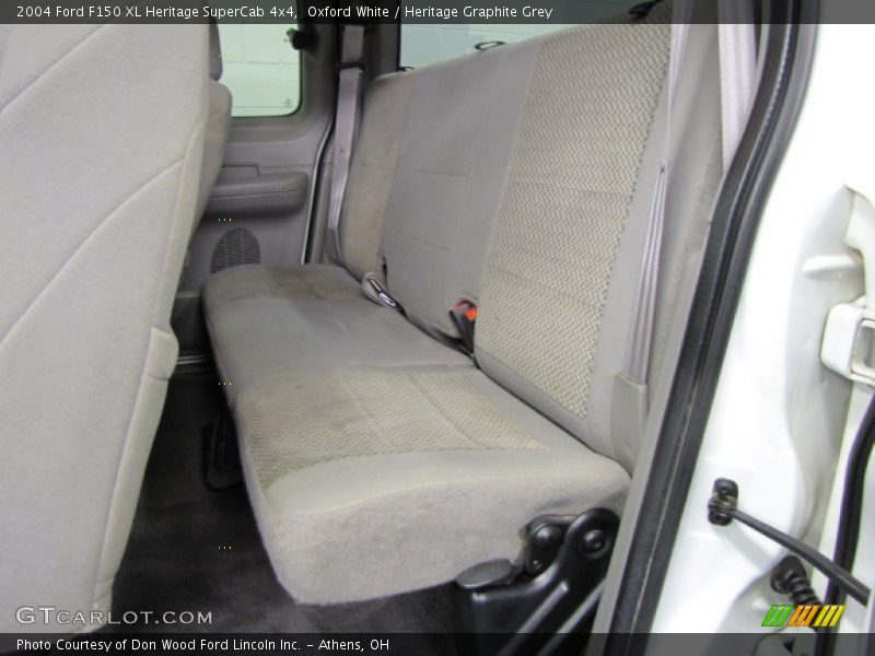 Rear Seat of 2004 F150 XL Heritage SuperCab 4x4