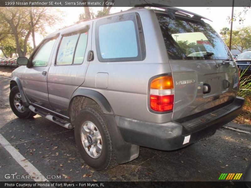 Sierra Silver Metallic / Gray 1999 Nissan Pathfinder SE 4x4