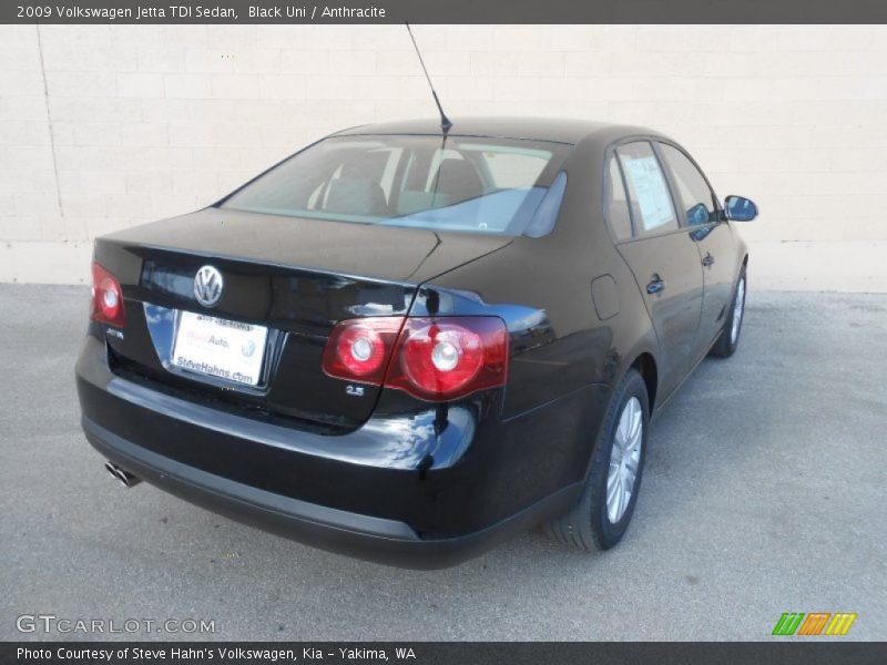 Black Uni / Anthracite 2009 Volkswagen Jetta TDI Sedan