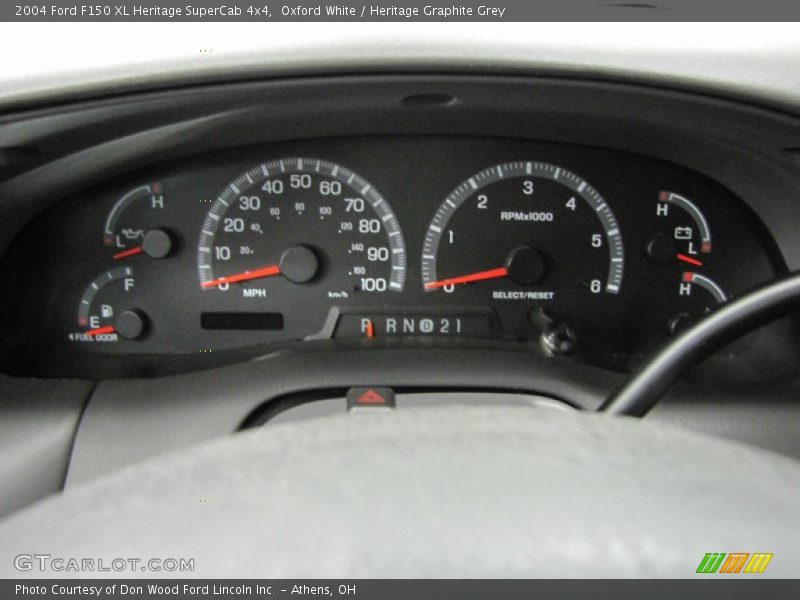  2004 F150 XL Heritage SuperCab 4x4 XL Heritage SuperCab 4x4 Gauges