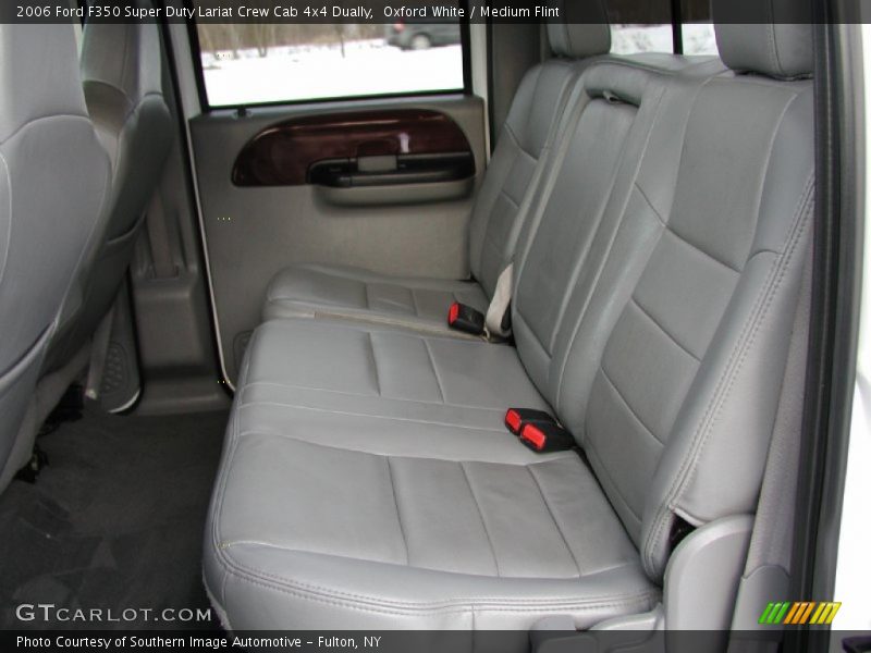 Rear Seat of 2006 F350 Super Duty Lariat Crew Cab 4x4 Dually
