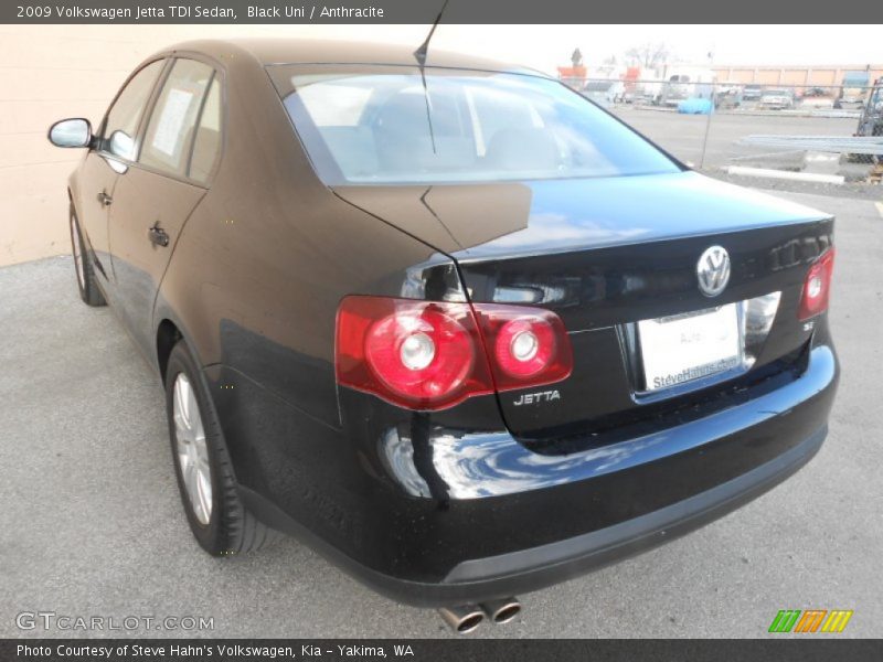 Black Uni / Anthracite 2009 Volkswagen Jetta TDI Sedan