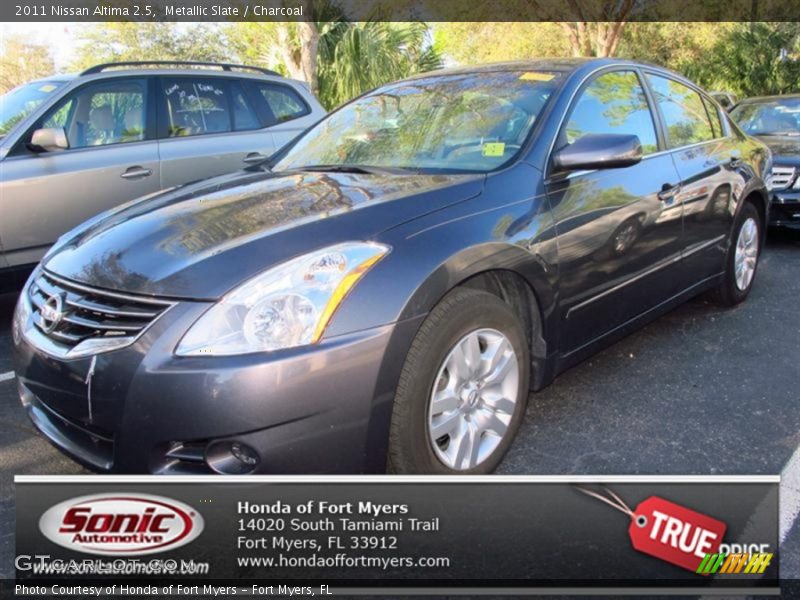 Metallic Slate / Charcoal 2011 Nissan Altima 2.5