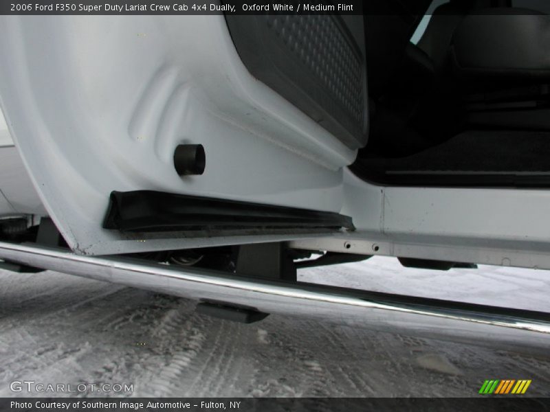 Oxford White / Medium Flint 2006 Ford F350 Super Duty Lariat Crew Cab 4x4 Dually