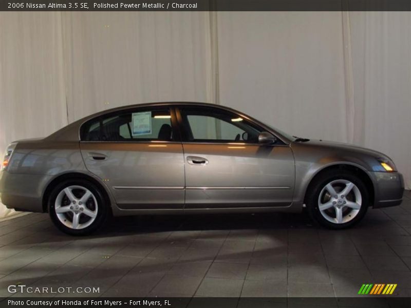 Polished Pewter Metallic / Charcoal 2006 Nissan Altima 3.5 SE