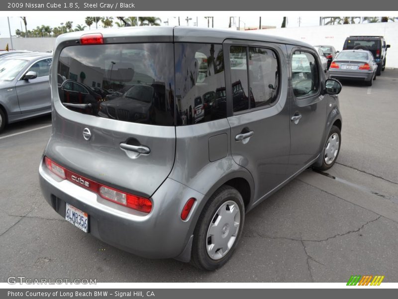 Steel Gray / Black 2009 Nissan Cube 1.8 S