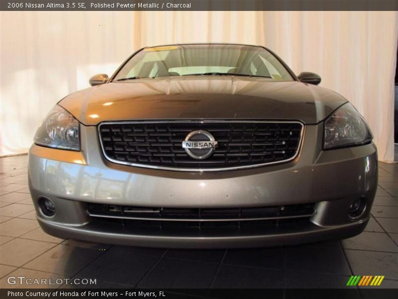 Polished Pewter Metallic / Charcoal 2006 Nissan Altima 3.5 SE