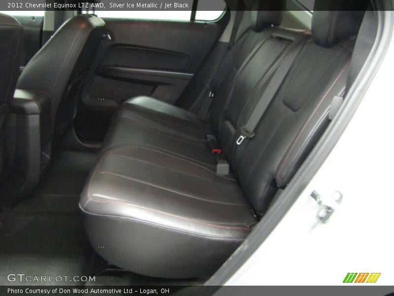 Silver Ice Metallic / Jet Black 2012 Chevrolet Equinox LTZ AWD