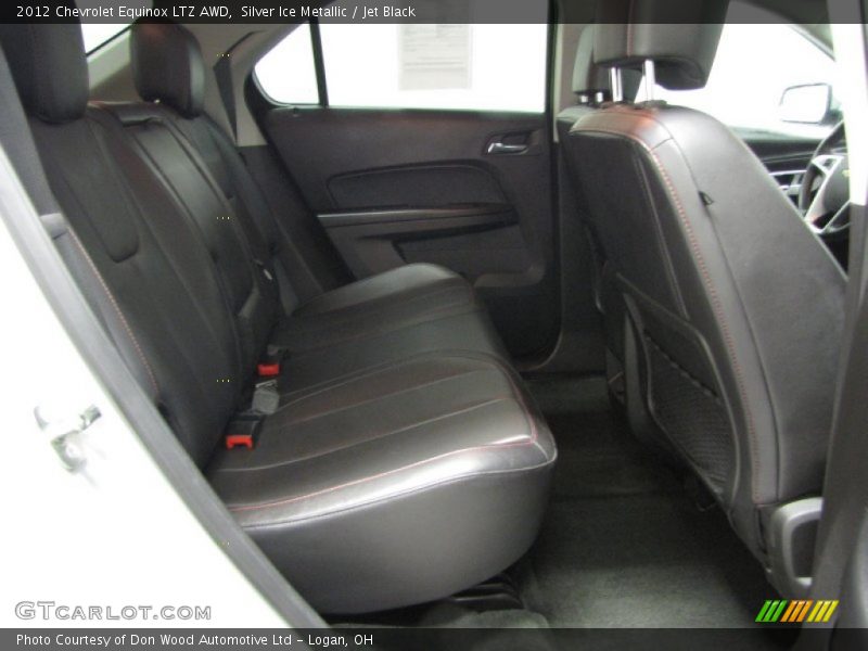 Silver Ice Metallic / Jet Black 2012 Chevrolet Equinox LTZ AWD