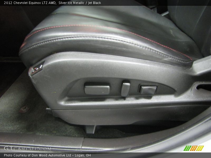 Silver Ice Metallic / Jet Black 2012 Chevrolet Equinox LTZ AWD