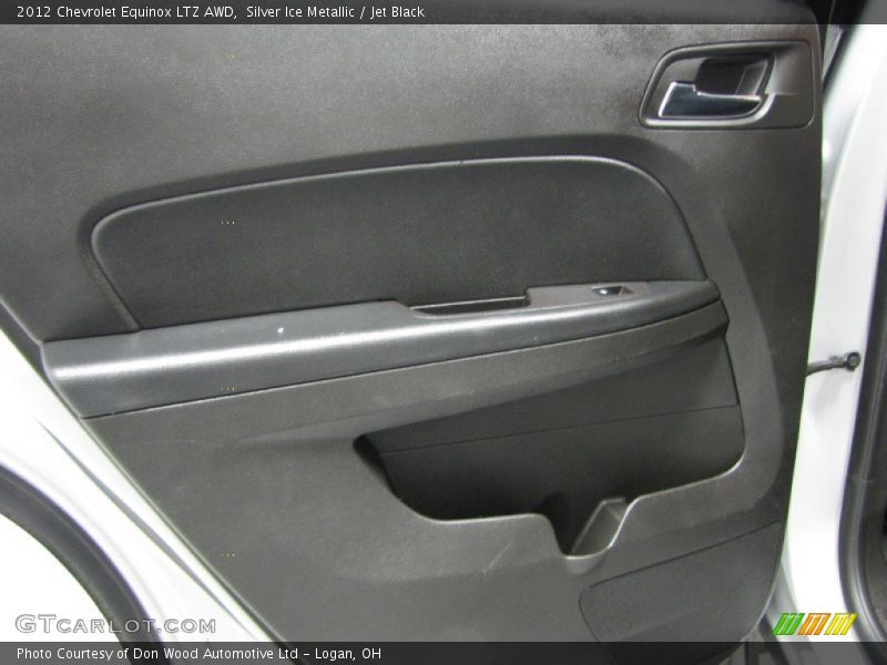 Silver Ice Metallic / Jet Black 2012 Chevrolet Equinox LTZ AWD