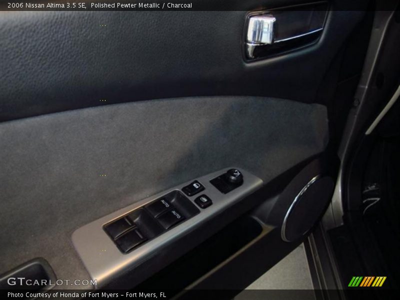 Polished Pewter Metallic / Charcoal 2006 Nissan Altima 3.5 SE