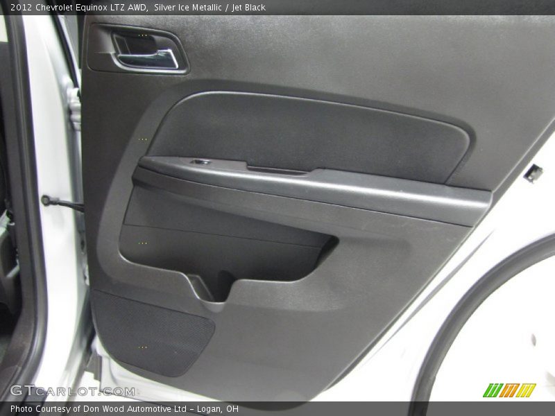 Silver Ice Metallic / Jet Black 2012 Chevrolet Equinox LTZ AWD