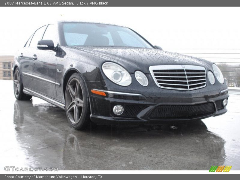 Front 3/4 View of 2007 E 63 AMG Sedan