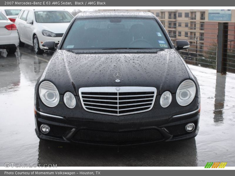 Black / AMG Black 2007 Mercedes-Benz E 63 AMG Sedan