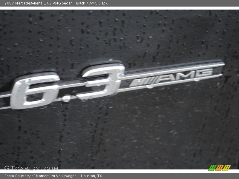 Black / AMG Black 2007 Mercedes-Benz E 63 AMG Sedan