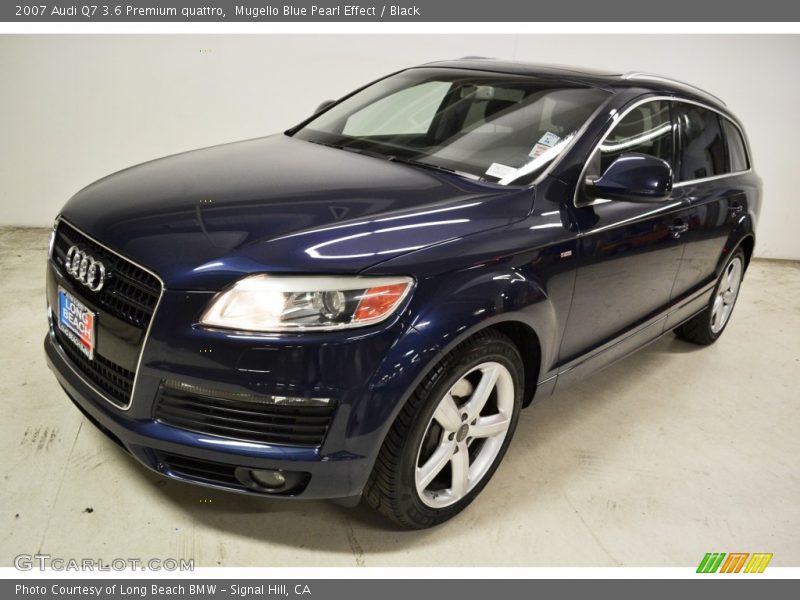 Mugello Blue Pearl Effect / Black 2007 Audi Q7 3.6 Premium quattro