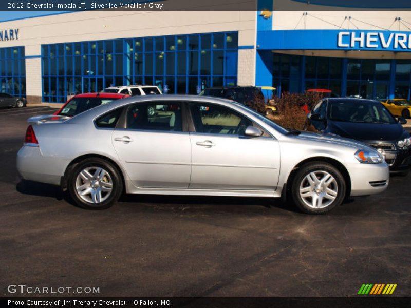 Silver Ice Metallic / Gray 2012 Chevrolet Impala LT