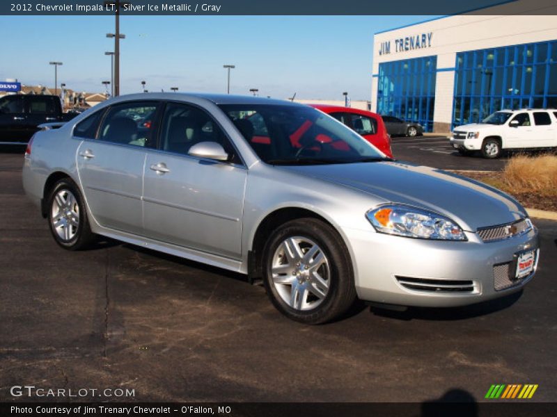 Silver Ice Metallic / Gray 2012 Chevrolet Impala LT