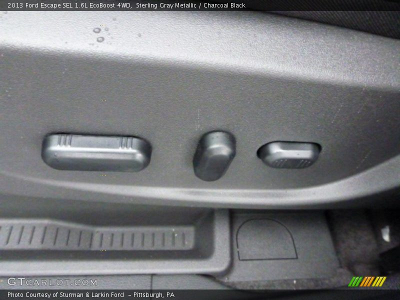 Sterling Gray Metallic / Charcoal Black 2013 Ford Escape SEL 1.6L EcoBoost 4WD