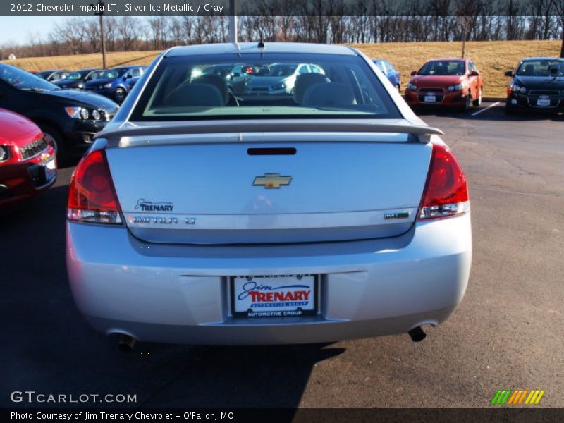 Silver Ice Metallic / Gray 2012 Chevrolet Impala LT