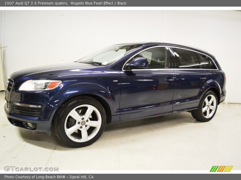 Mugello Blue Pearl Effect / Black 2007 Audi Q7 3.6 Premium quattro
