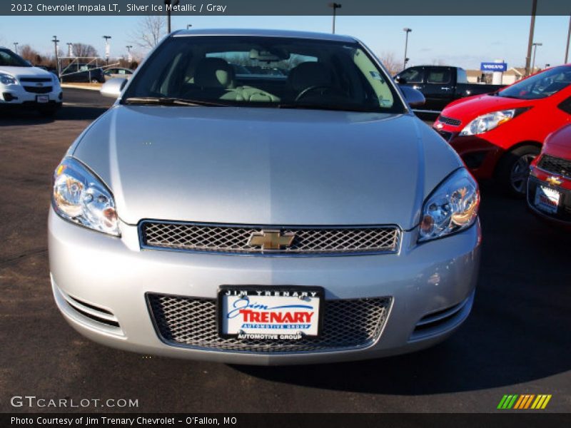 Silver Ice Metallic / Gray 2012 Chevrolet Impala LT