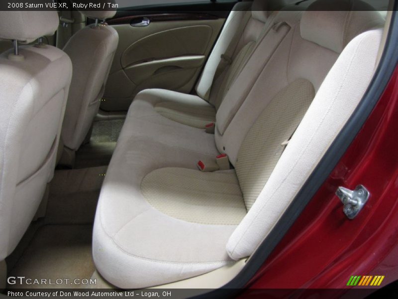 Rear Seat of 2008 VUE XR