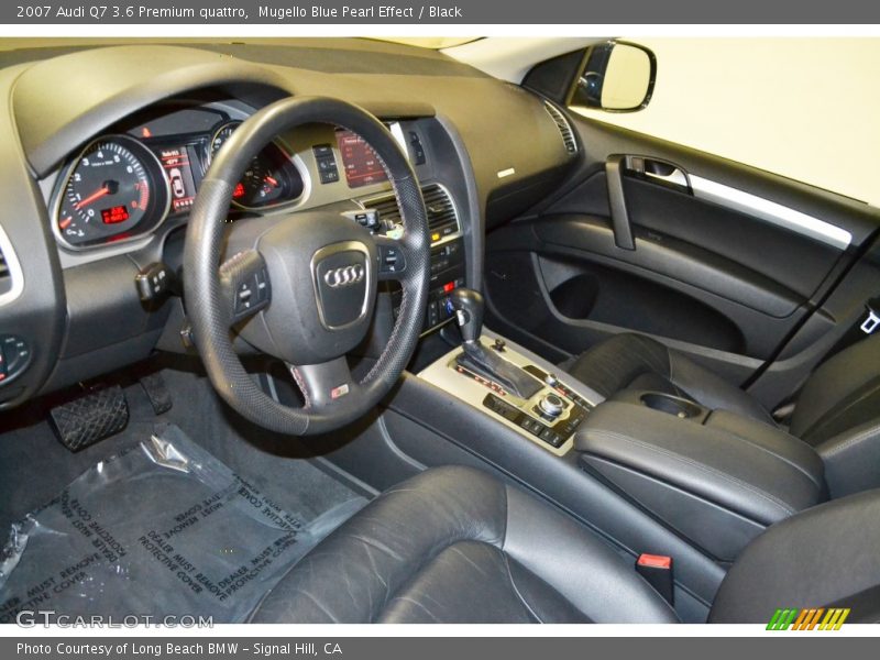 Mugello Blue Pearl Effect / Black 2007 Audi Q7 3.6 Premium quattro