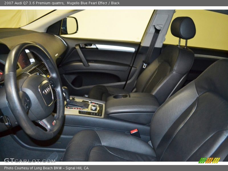 Mugello Blue Pearl Effect / Black 2007 Audi Q7 3.6 Premium quattro