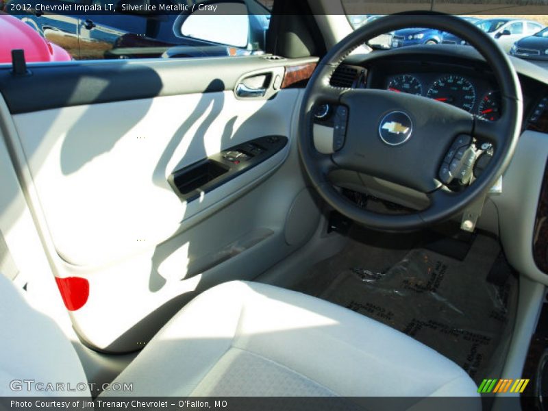 Silver Ice Metallic / Gray 2012 Chevrolet Impala LT
