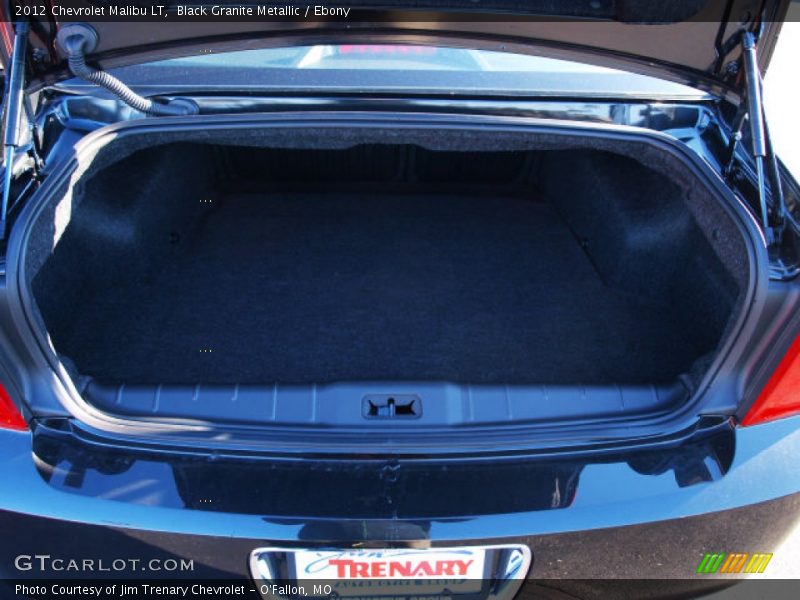 Black Granite Metallic / Ebony 2012 Chevrolet Malibu LT