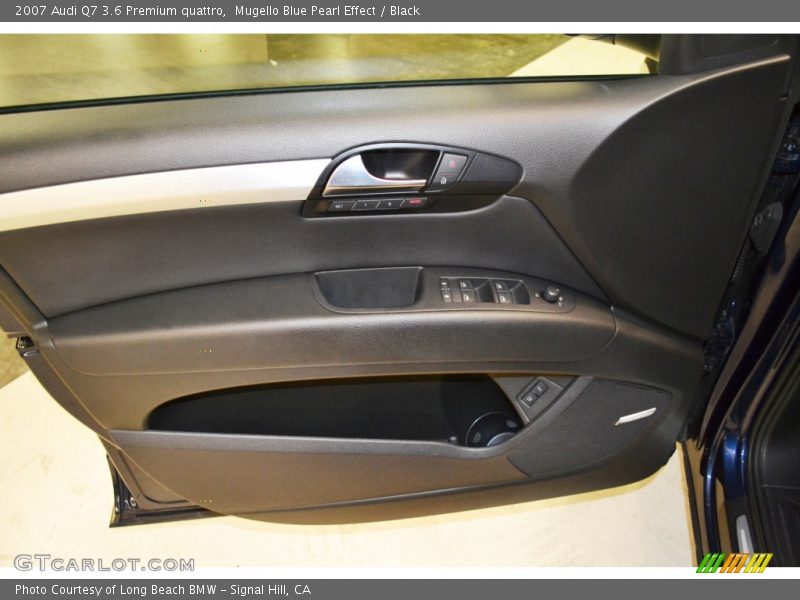 Mugello Blue Pearl Effect / Black 2007 Audi Q7 3.6 Premium quattro