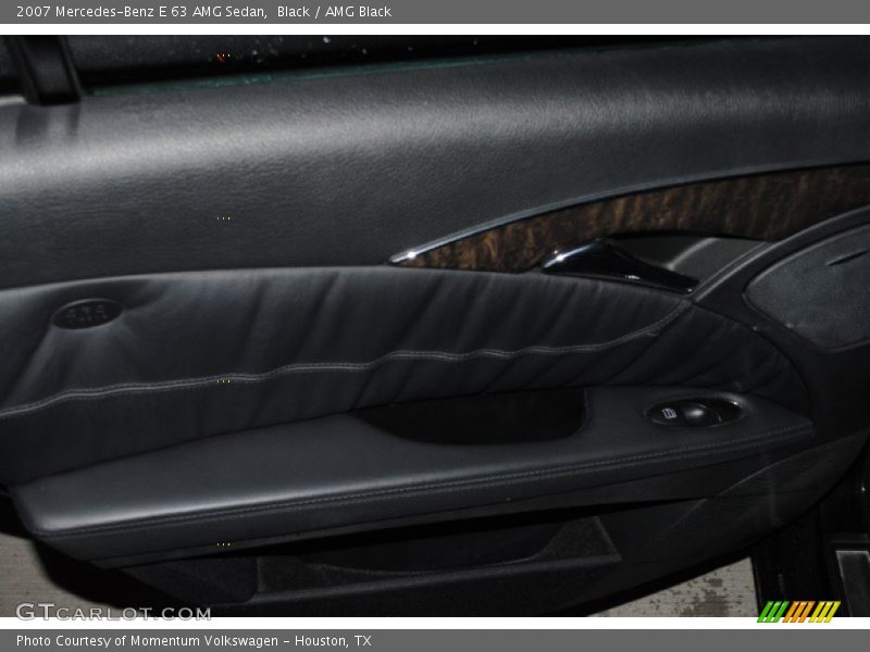 Black / AMG Black 2007 Mercedes-Benz E 63 AMG Sedan