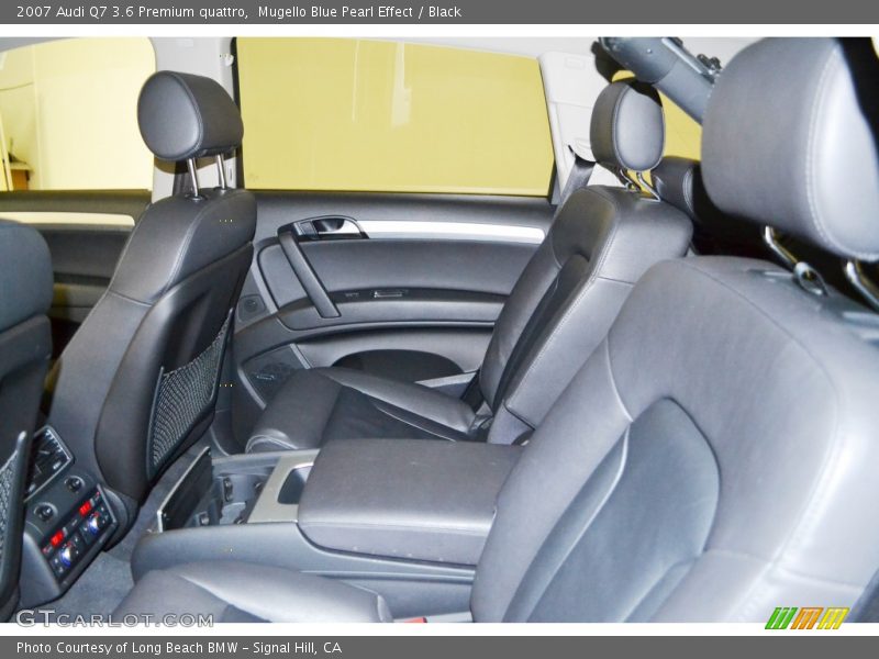 Mugello Blue Pearl Effect / Black 2007 Audi Q7 3.6 Premium quattro