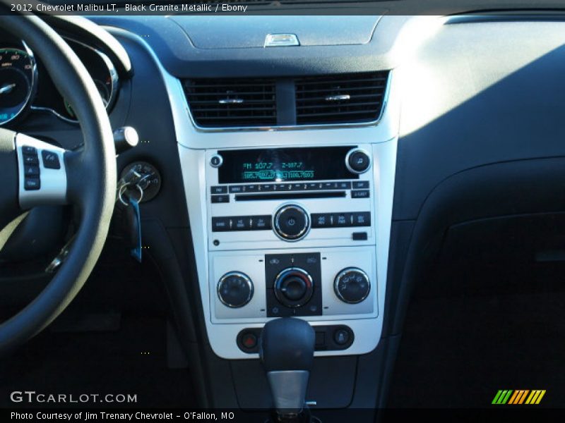 Black Granite Metallic / Ebony 2012 Chevrolet Malibu LT