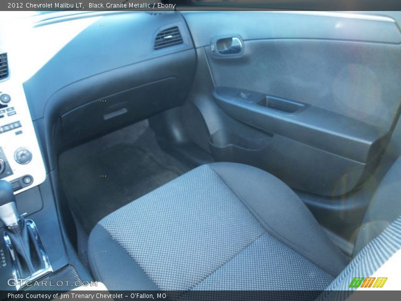 Black Granite Metallic / Ebony 2012 Chevrolet Malibu LT