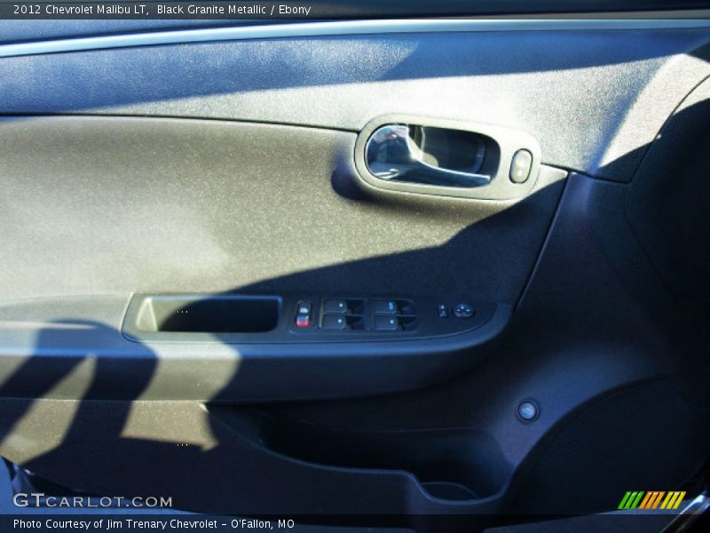 Black Granite Metallic / Ebony 2012 Chevrolet Malibu LT