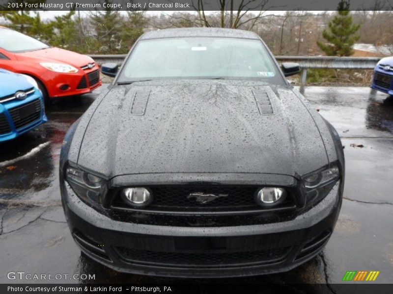 Black / Charcoal Black 2014 Ford Mustang GT Premium Coupe