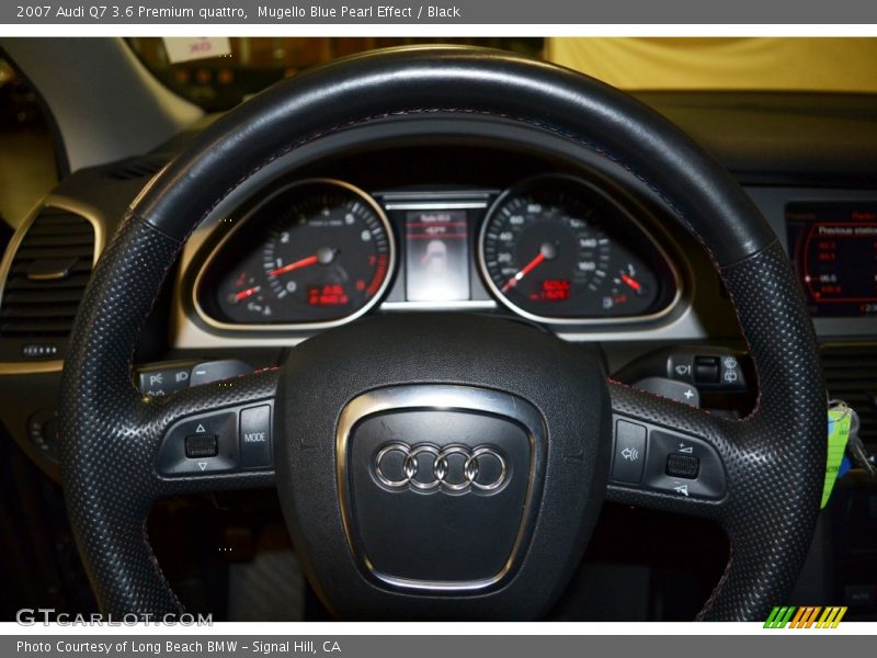 Mugello Blue Pearl Effect / Black 2007 Audi Q7 3.6 Premium quattro