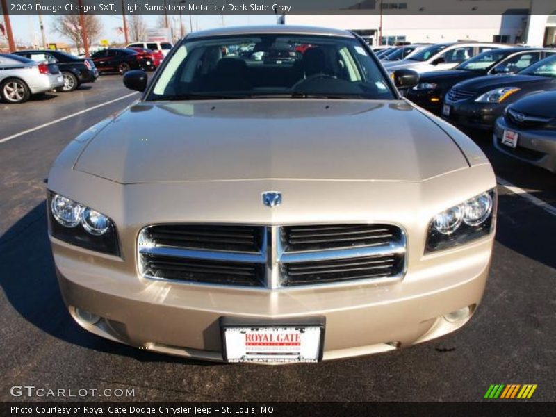 Light Sandstone Metallic / Dark Slate Gray 2009 Dodge Charger SXT