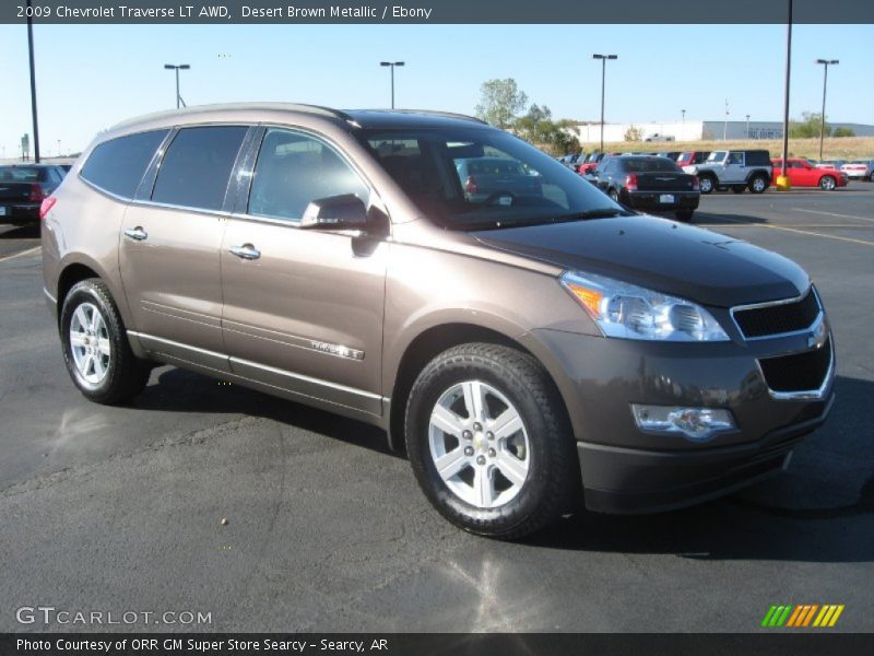 Front 3/4 View of 2009 Traverse LT AWD