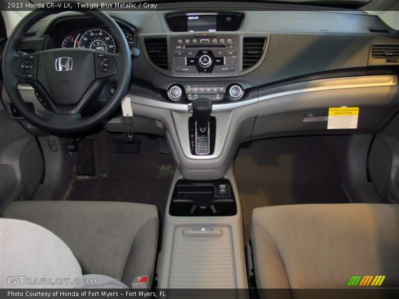 Twilight Blue Metallic / Gray 2013 Honda CR-V LX