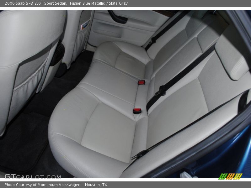 Rear Seat of 2006 9-3 2.0T Sport Sedan