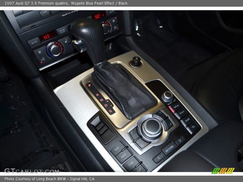 Mugello Blue Pearl Effect / Black 2007 Audi Q7 3.6 Premium quattro