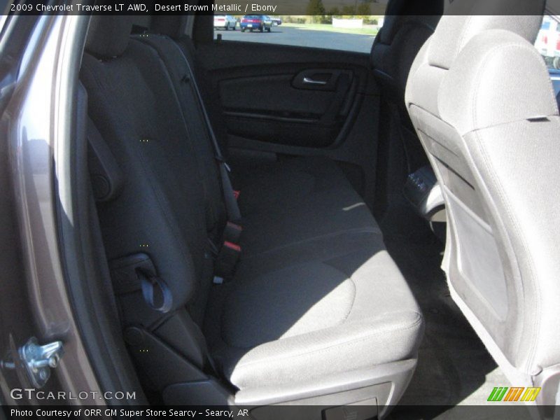 Desert Brown Metallic / Ebony 2009 Chevrolet Traverse LT AWD