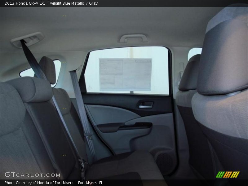 Twilight Blue Metallic / Gray 2013 Honda CR-V LX