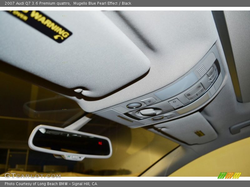 Mugello Blue Pearl Effect / Black 2007 Audi Q7 3.6 Premium quattro